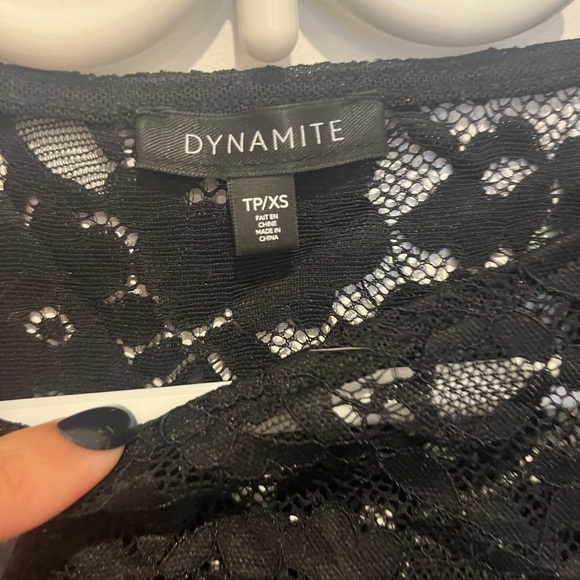 Dynamite lace top - Picture 2 of 3